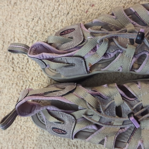 Keen Whisper Outdoor Sport Sandal Size US 7.5 Purple Waterproof Strappy - Picture 3 of 11